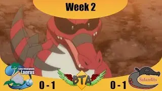 Shaking up the Competition | Lake Champlain Lapras vs Cincinnati Salandits BTA S2 W2