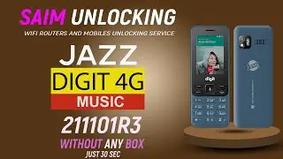 Jazz Digit 4G Music  211101R3 &  210520R1 Mobile Unlock For All Network Without Box