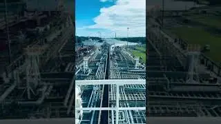 Panama canal crossing Atlantic to pacafic