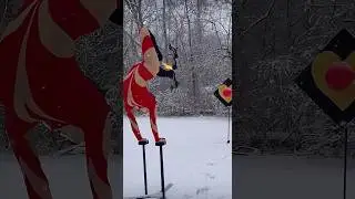A flaming arrow shot. #shorts #entertainment