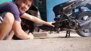 How to remove flairing honda beat Fi