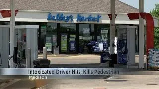 Intoxicated driver hits, kills pedestrian