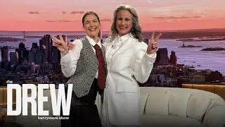 Andie MacDowell and Drew Barrymore on Working Together in 
