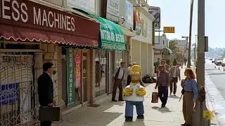 Homero en la tercera dimensi&oacute;n! Los Simpson