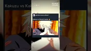 Kakashi hatake vs kakuzu🔥#shorts #viral #anime #vs