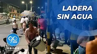 Sectores de la ladera de Cali completan 3 días sin agua: ¿Qué dice Emcali?