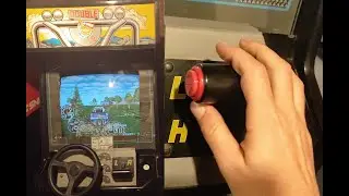 Taito Double Axle/Chase HQ turbo button repair for arcade cabinet gear shift