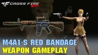 CrossFire - M4A1-S Red Bandage - Weapon Gameplay