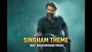 Singham Theme Inspired BGM | Instrumental Action Background Music | No Vocals