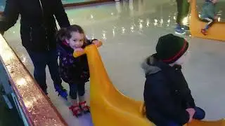 Ice skating at M&Ds 2020