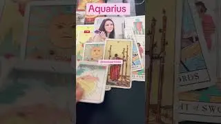 💚#aquarius🩵 they are afraid of being hurt so they hide how they feel #tarot 