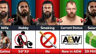 WWE Comparison : Roman Reigns vs Seth Rollins vs Dean Ambrose (Jon Moxley)