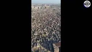 Lockdown aerial view of Noida by DM B N Singh and CP Alok Singh