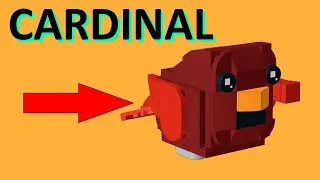 How to BUILD a LEGO Cardinal