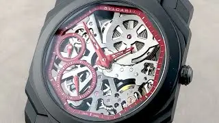 Bulgari Octo Finissimo Skeleton Red 103527 - Hands-On Watch Review