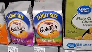 ASMR! TAKE A TOUR OF CRACKERS AISLE @Walmart =SHOP WITH ME! #amazing #asmr #new #Walmart  #deal2026 