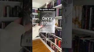 Onyx Storm book review! No spoilers. #onyxstorm #romantasy #bookreview #booktok #booktube