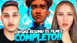 (ENYGMA É F0D#!!) Anomalia (Miles Morales) | Enygma - REACT EM CASAL