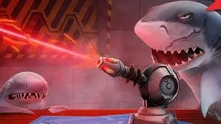 Hungry Shark Evolution - Tiger Shark vs Megalodon