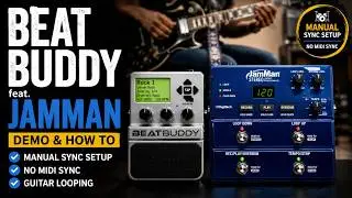 BeatBuddy Drum Machine feat. Jamman Stereo - (Demo & how to)