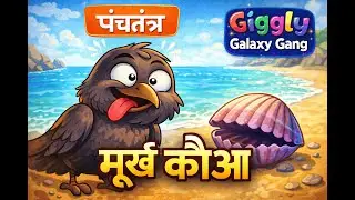 जब कौआ शंख नहीं तोड़ पाया 😂 | पंचतंत्र की कहानी | Kids Story