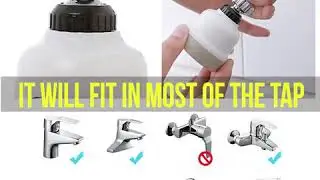 Universal Faucet Nozzle 360 Degree Rotatable