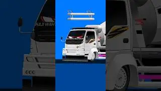 MODIF TRUK ELF DUMP JADI MOLEN #trukmania #trukpasir #trukoleng #foryou #truktronton #trukmolen