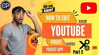 How To Edit Your Videos Within 5 Minutes With Youcut Part 2 #youtubeforbeginners #youtubegrowth 