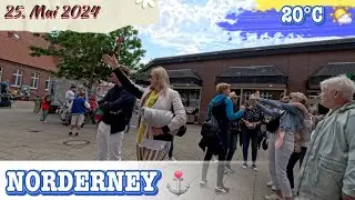 Norderney, Spaziergang in der Innenstadt, am Samstag Nachmittag, Island life 2024
