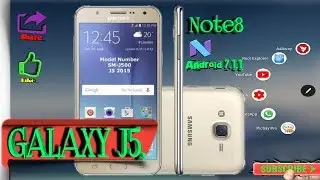 GALAXY J5, 2015 install ROM NOTE 8 Android PIE