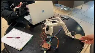 Haptic Glove controlled Robotic Arm