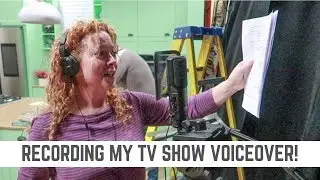 Recording the Voiceover for my TV Show: 'Hedgecombers Kitchen'!!!  🎥🎞📺 London Vlog 🇬🇧