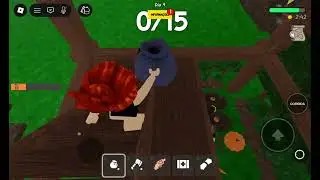 Sobrevivemos na casa da árvore #rroblox #99 noites na floresta