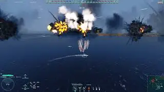[4K] World of Warships HMS FURIOUS Random Battle Gameplay No Commentary