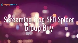 Screaming Frog SEO Spider Group Buy