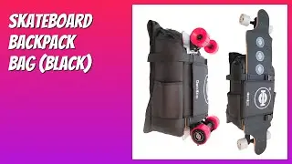 REVIEW (2025): Skateboard Backpack Bag (Black). Features