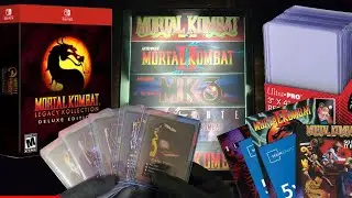 Mortal kombat Legacy kollection DIY Light box. Deluxe content Unbox. Display Frames. Card sleeves!