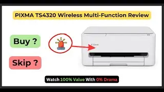 PIXMA TS4320 Wireless Multi Function Review | Who Should Buy This ✨🤷&zwj;♂️|