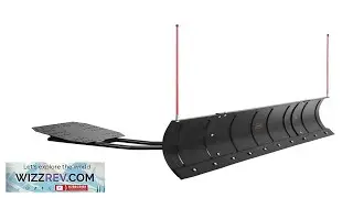 VEVOR Snow Plow Blade 43 in 72 in Width Adjustable Snow Plow Kit