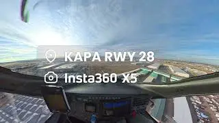 Cavalon Landing RWY 28 at KAPA