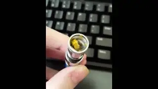 Wax Titanic Sinking after Collision with Vaporizer Coils