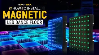 MOKA SFX Guide &mdash; How to install Magnetic LED Dance Floors For Your Wedding Party?