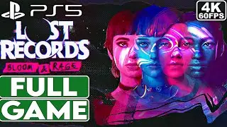 LOST RECORDS BLOOM & RAGE TAPE 1 Gameplay Walkthrough FULL GAME [PS5 4K 60FPS] - No Commentary