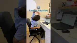 Sitting all day? Fight stiffness with these easy desk stretches! 👩&zwj;💻