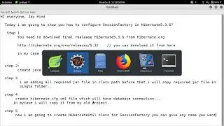 How to create SessionFactory in hibernate 5.3.6?