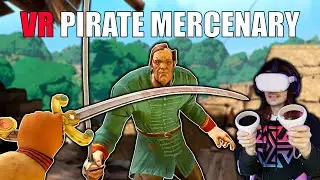 Becoming a PIRATE MERCENARY in VR | Crimen: Mercenary Tales VR (Quest 2)