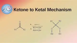 Mechanism For Ketone To Ketal Reaction | Organic Chemistry