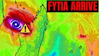 ALERTE ROUGE : Le cyclone FYTIA arrive DANGEREUSEMENT sur Madagascar d'ici les PROCHAINE HEURE  !