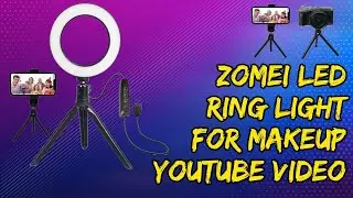 Zomei LED Ring Light for Makeup Youtube Video from || Gadget Express On Aliexpress