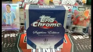 2019-20 Topps Chrome Sapphire UEFA Champions League Topps Online Exclusive Soccer New Release!